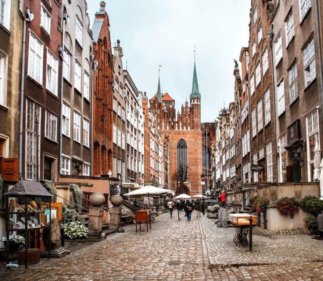 3-Rooms Apartment With Balcony By The Oldtown Danzig Exterior foto
